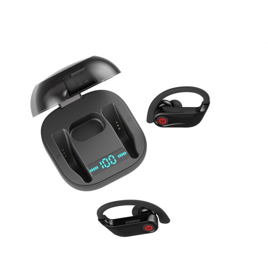 Wireless Fast Connection Signal Stability High Sensitivity BT Stereo Sport Headphone Waterproof Hook Headsets Anti-sweat Wireless Fast Connection Signal Stability High Sensitivity BT Stereo Sport Headphone Waterproof Hook Headsets Anti-sweat